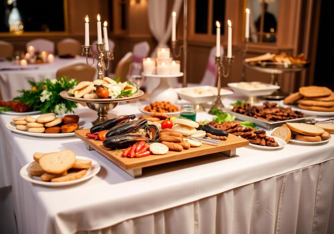 Buffet traiteur breton