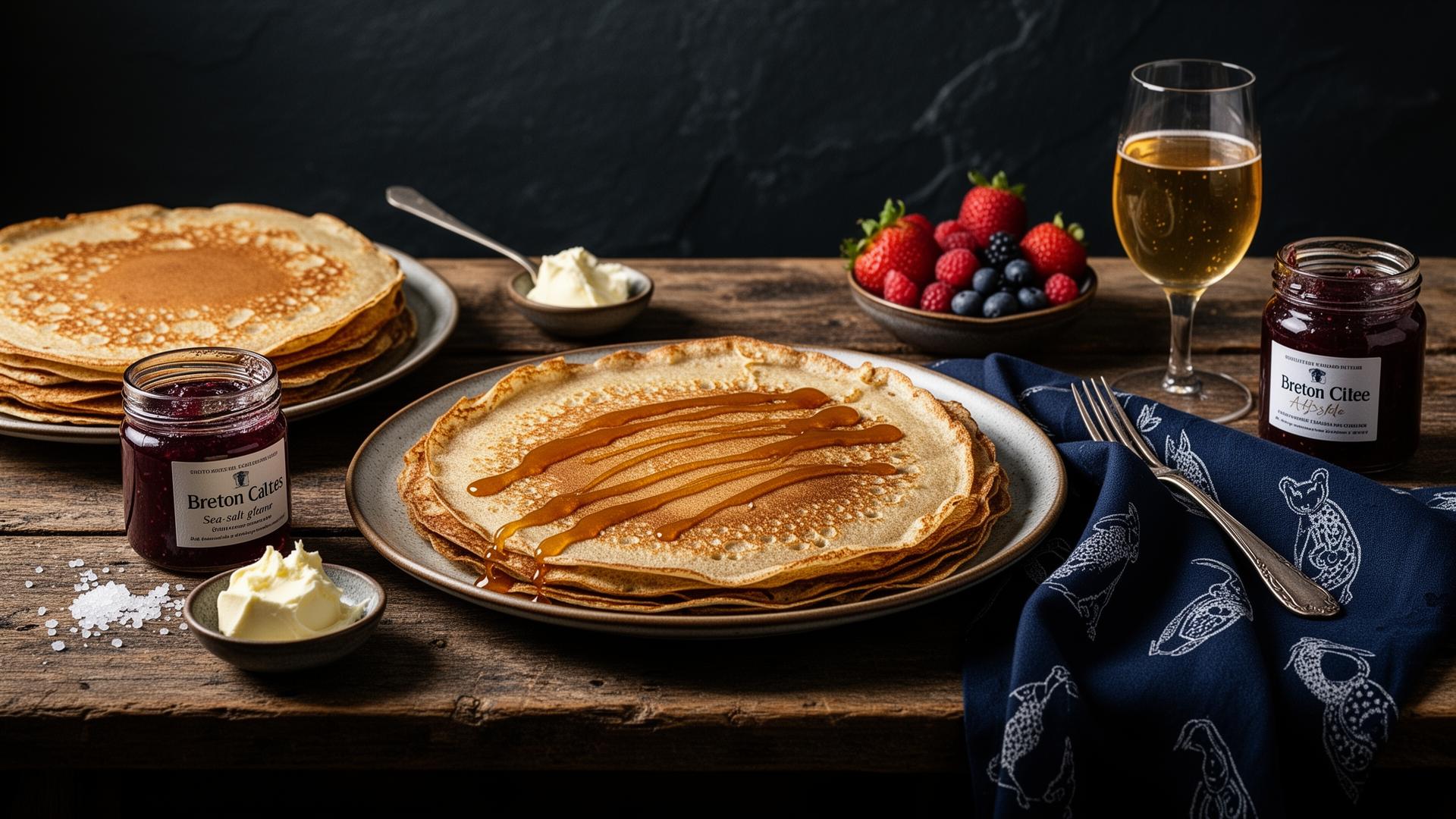 Buffet breton Crêperie Bigoudène
